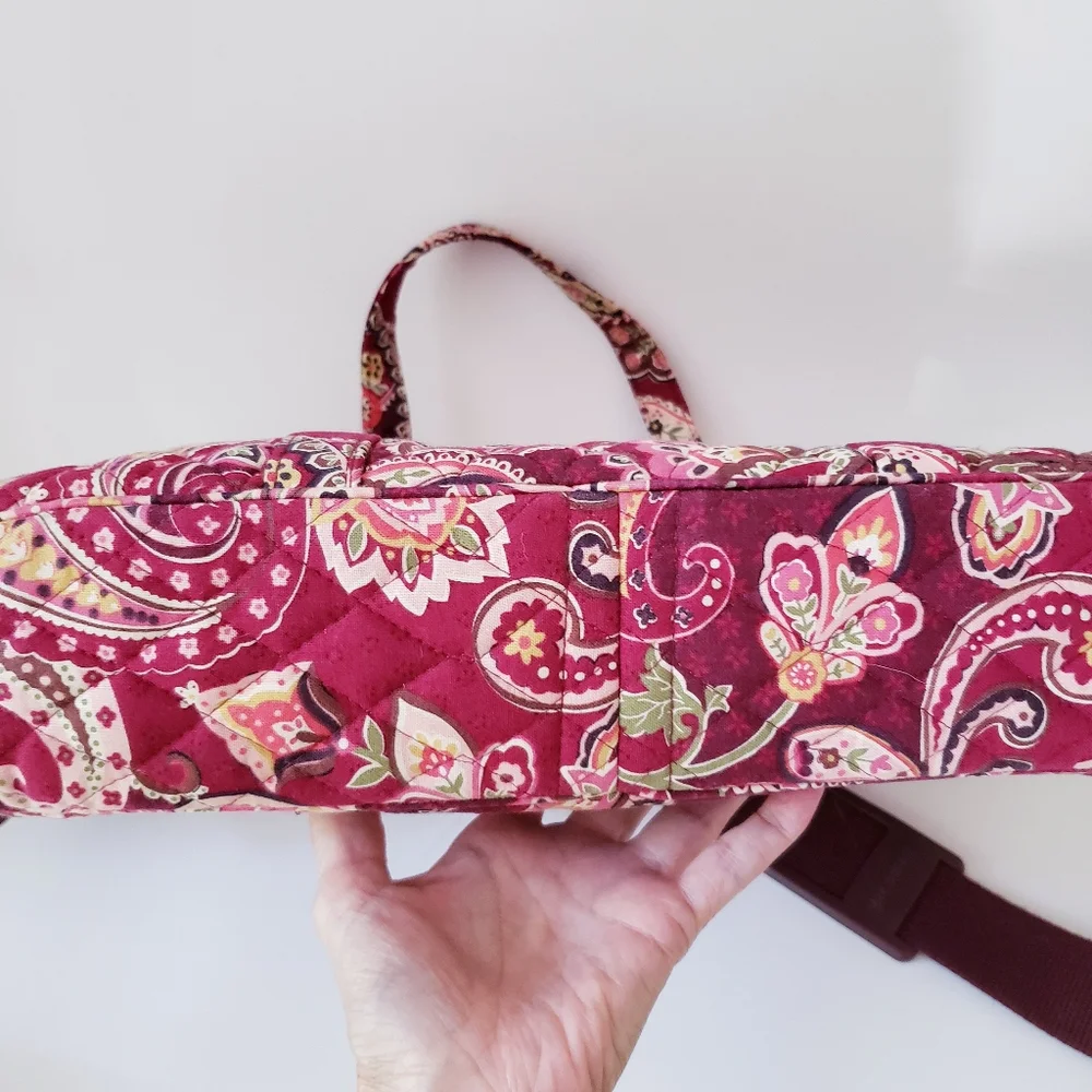 Vera Bradley Paisley Print Laptop Bag